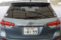 写真をクリックするとシートが倒れるさまが見られます。