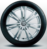 VWゴルフに上質なツートン内装の限定モデルの画像