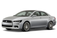 「三菱Concept-ZT」ディーゼルターボ搭載のセダンは「ディアマンテ」クラス【出展車紹介】の画像