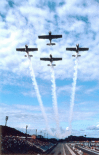 ツインリンクもてぎに空の祭典登場の画像