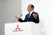 ゴーンCEOは、日産リバイバルプランにより日産を再建した経験を強調。同時に「三菱には優秀な人、やる気のある人がたくさんいる」「益子氏を信頼している」と述べ、三菱の再建に期待を寄せた。