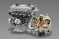 現行「トヨタ・プリウス」に搭載されるハイブリッドシステム「THS II」。