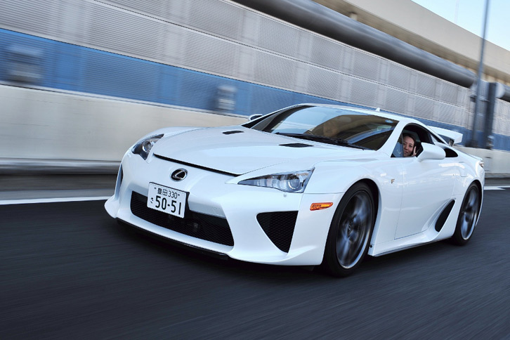 「レクサスLFA」（写真＝池之平昌信）
