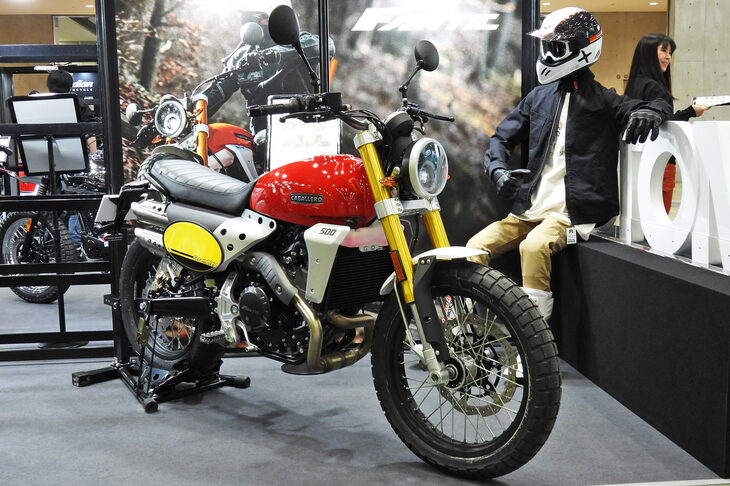 ファンティック・キャバレロ スクランブラー500