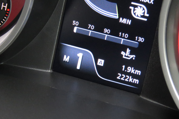 スズキ・スイフトスポーツ（シフトインジケーター）