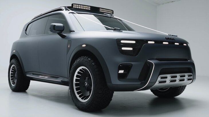 コンパクトな車体では航続距離に限界があったからか、「コンセプト#5」は一気に大きなSUVになってしまった。