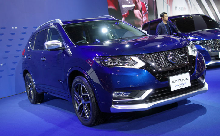 同じく「エクストレイルAUTECHコンセプト」も展示されていた。