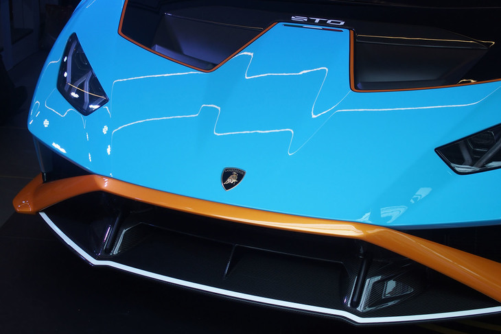 ランボルギーニ・ウラカンSTO（フロントマスク）