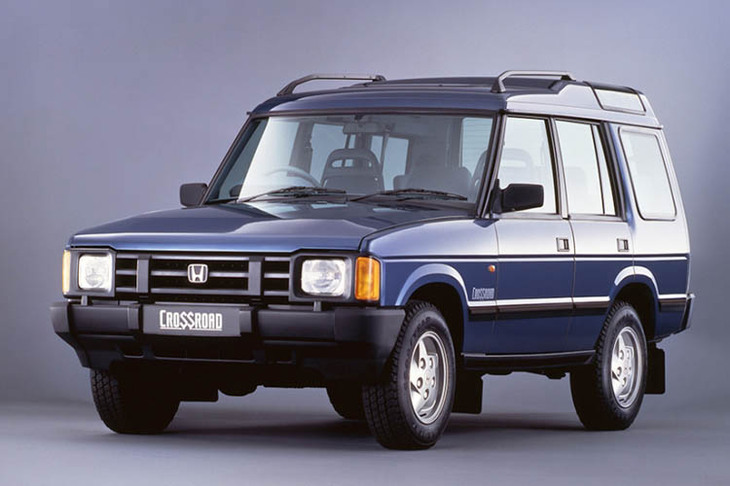 伝説の一台、初代「ホンダ・クロスロード」は、なんと「ランドローバー・ディスカバリー」のOEMモデル。つまり、オフロード性能が信頼できる本格クロカンだ。もっとも、「ならばディスカバリーの中古車を求めれば？」という話にもなるが……。