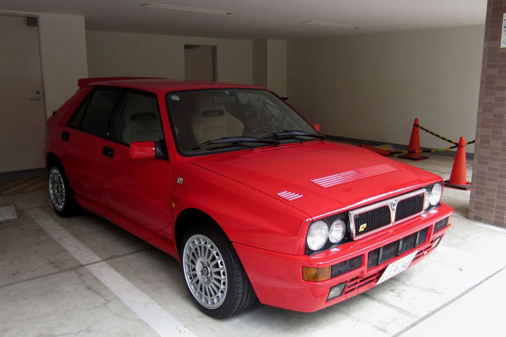 伊達軍曹のかつての愛車「ランチア・デルタ インテグラーレ エボルツィオーネll」。「世間の噂とは異なり故障知らずでした」