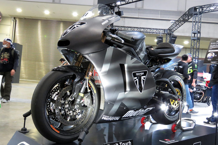 トライアンフがエンジンを供給する、MotoGP Moto2のプロトタイプ車両。