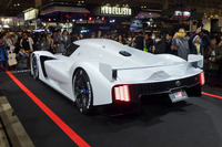 “次世代のスーパースポーツカー”とうたわれる「GRスーパースポーツコンセプト」。レーシングカー開発で培った技術が市販車両にも生かされている。