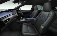 「ブラック＆ブルー」のインテリア。