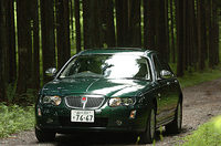 【スペック】75サルーン：全長×全幅×全高＝4755×1780×1425mm/ホイールベース＝2745mm/車重＝1530kg/駆動方式＝FF/2.5リッターV6 DOHC24バルブ（177ps/6500rpm、24.5kgm/4000rpm）/価格＝498.0万円（テスト車＝同じ）