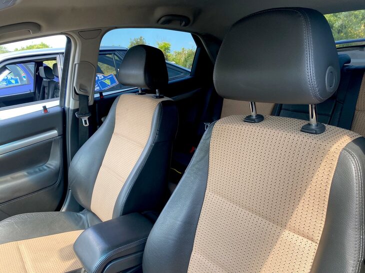 「ベクトラC」のインテリア。