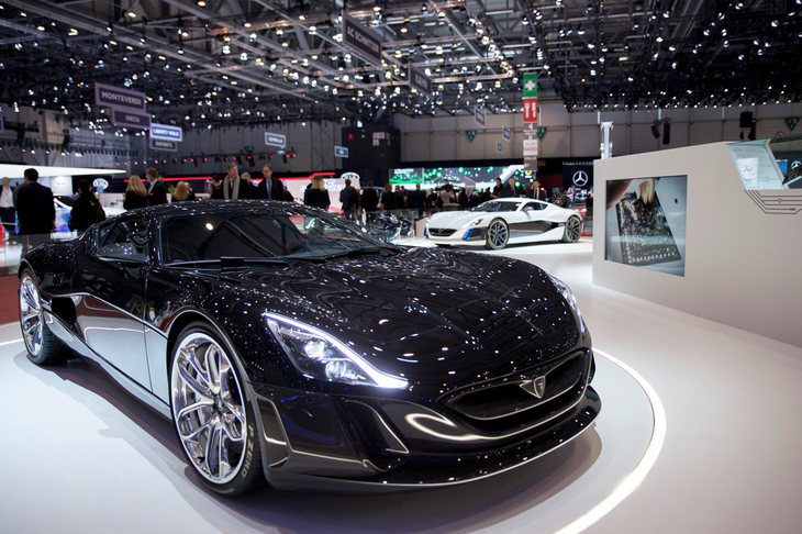 「コンセプト・ワン」の発表後、リマックは各国のモーターショーやコンクールデレガンスなどのイベントに参加。知名度を高めていった。