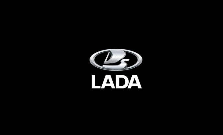 グループ・ルノーによってリファインされたロゴ。「LADA」とはスラブ語の小さなボートを、「Niva」はロシア語で畑を意味する。