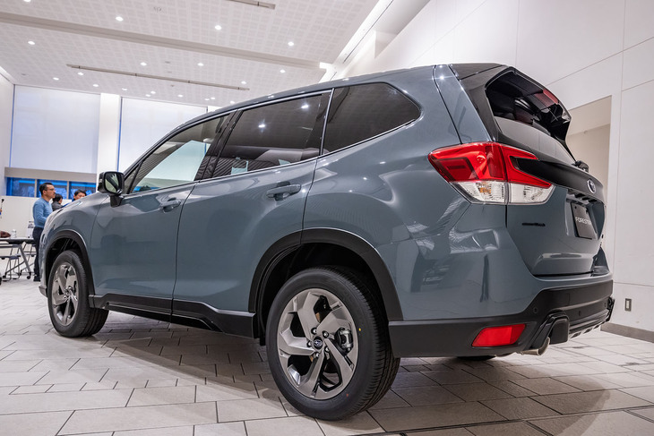 BピラーとCピラーにピアノブラック調ピラーカバーが備わる。