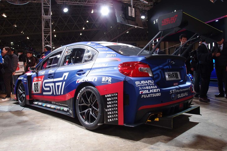 スバルWRX STI（NBR CHALLENGE 2019 SP3Tクラス優勝車）