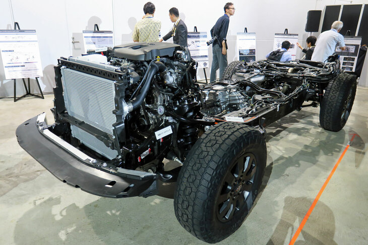 トヨタ・ランドクルーザー“250”（ベアシャシー）