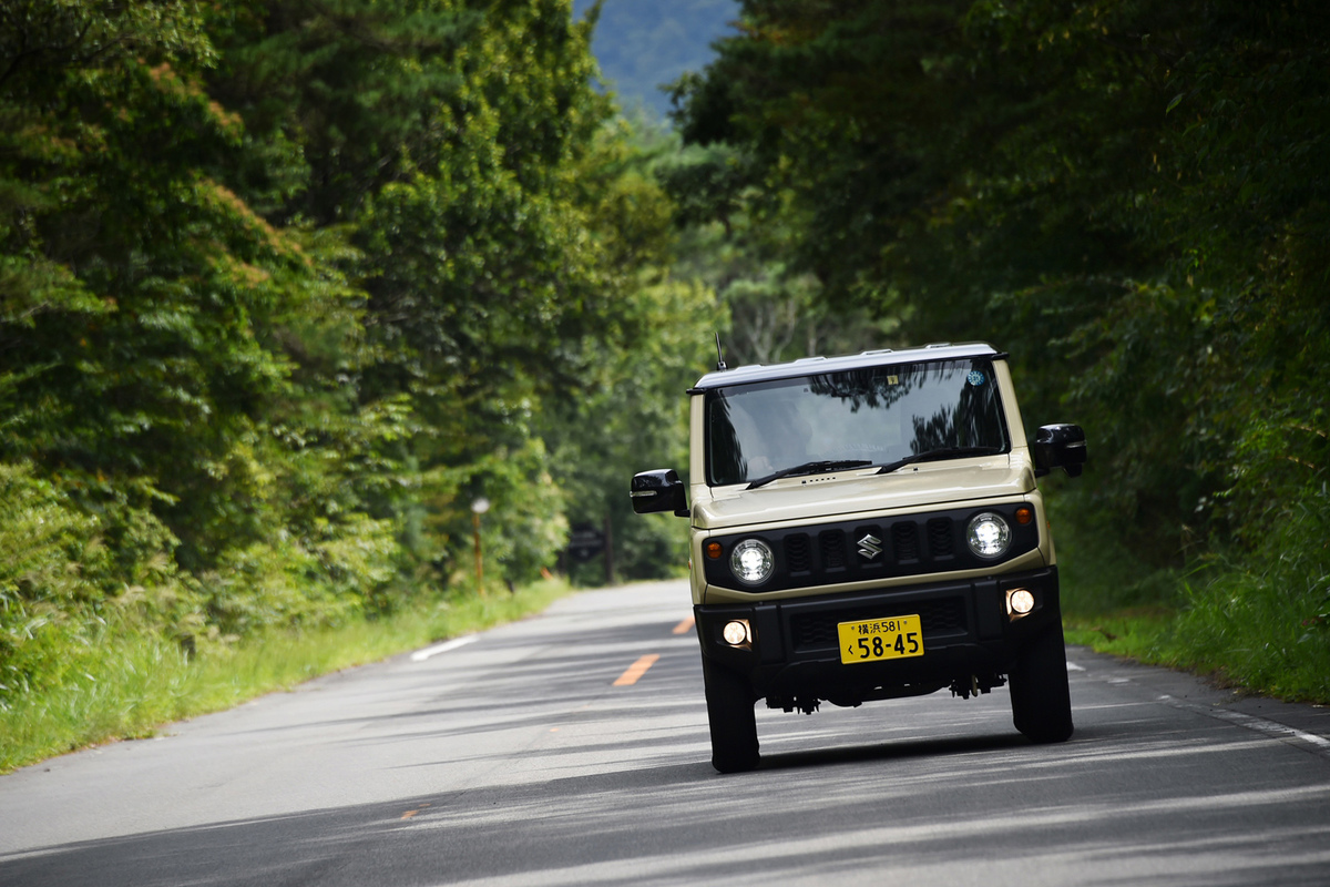 スズキ・ジムニーXC（4WD/4AT）【試乗記】 ムードで選ぶな - webCG