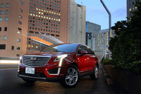 バンパーの装飾へと縦に流れるデザインが目を引くヘッドランプ。この意匠はリアコンビランプと対となったもので、「シグネチャーライティング」と呼ばれている。