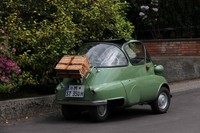 「BMWイセッタ」のリアスタイル。