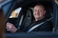 「パナメーラ」シリーズの開発責任者を務めるトーマス・フリームス氏（Dr. Thomas Friemuth）。