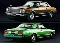 1977年に登場した初代「トヨタ・チェイサー」。3代目「コロナ マークII」の双子車だが、マークIIよりスポーティーで若年層向けという設定で、イメージキャラクターに当時24歳だった草刈正雄が選ばれた。
