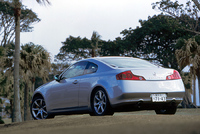 【スペック】
	350GTプレミアム（6MT）：全長×全幅×全高＝4640×1815×1395mm/ホイールベース＝2850mm/車重＝1530kg/駆動方式＝FR/3.5リッターV6DOHC24バルブ（280ps/6200rpm、37.0kgm/4800rpm）/車両本体価格＝356.0万円（テスト車＝385.0万円/(TV/ナビゲーションシステム（DVD方式）＆収納式6.5インチワイド液晶モニター＋ETCユニット）＝24.0万円/フロアカーペット＝5.0万円）
	 