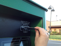 キアッソの高速道路用国境。