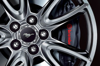 フォード・マスタングに赤内装の特別限定車の画像