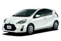 「アクアS“スタイルブラック”」オプション装着車。ボディーカラーは「ライムホワイトパールクリスタルシャイン」。