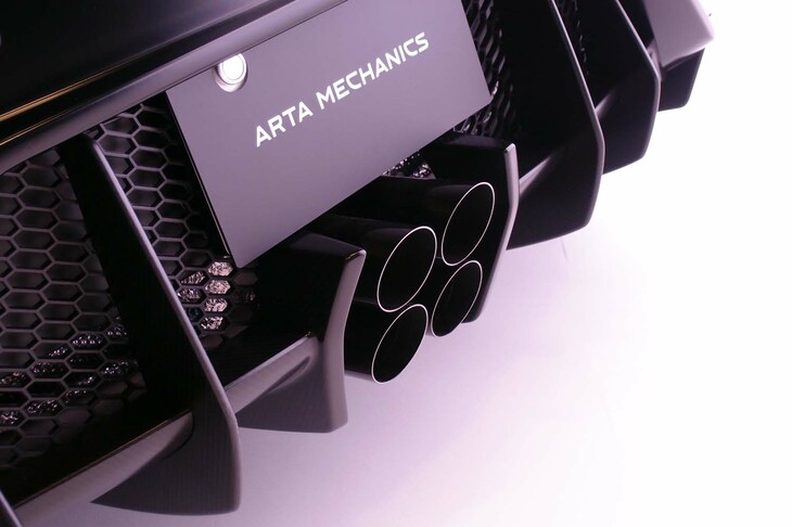 ホンダNSX＜ARTA MECHANICS LEGAVELO＞（エキゾーストパイプ）