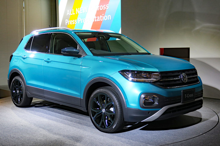 「Tクロス」はBセグメントに属する、フォルクスワーゲンのSUVで最もコンパクトなモデルである。