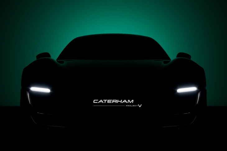 ケータハムが発表を予定しているクーペコンセプト「プロジェクトV」。