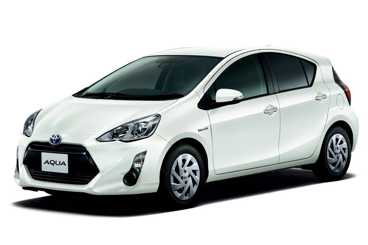 「アクアS“スタイルブラック”」オプション装着車。ボディーカラーは「ライムホワイトパールクリスタルシャイン」。