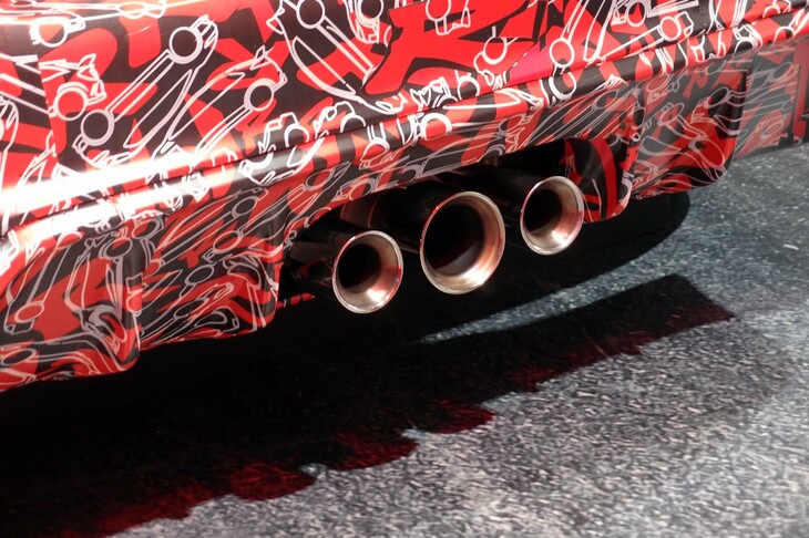 ホンダ・シビック タイプR プロトタイプ（マフラーエンド）