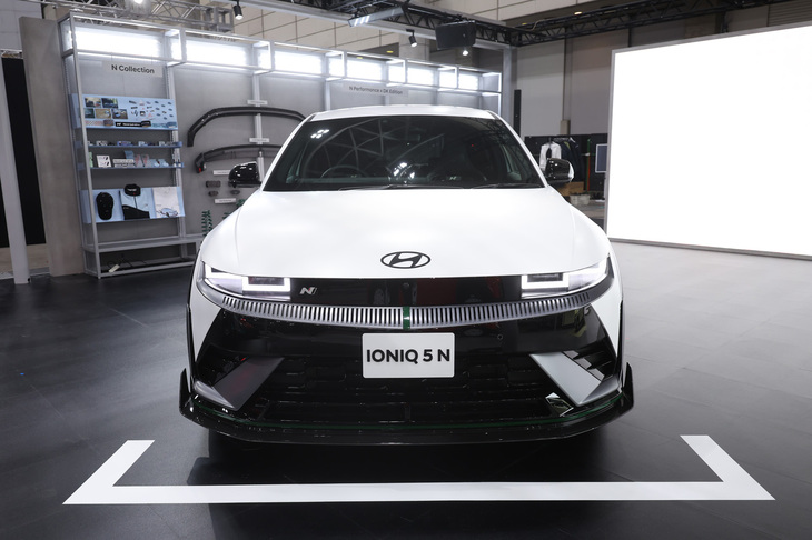 ヒョンデ・アイオニック5 N DKエディション装着車（写真：ヒョンデ モビリティー ジャパン）