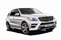 メルセデスMクラスに装備充実の特別仕様車