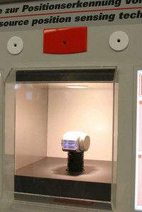 これがDENSOの「サウンド・ソース・ポジション・センシング・テクノロジー」。実用化はまだです。