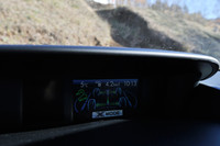 「X-MODE」の動作状況などを表示するマルチファンクションディスプレイ。