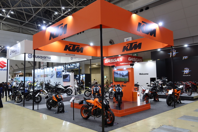 東京モーターサイクルショー2024（KTM／ハスクバーナ／MVアグスタ