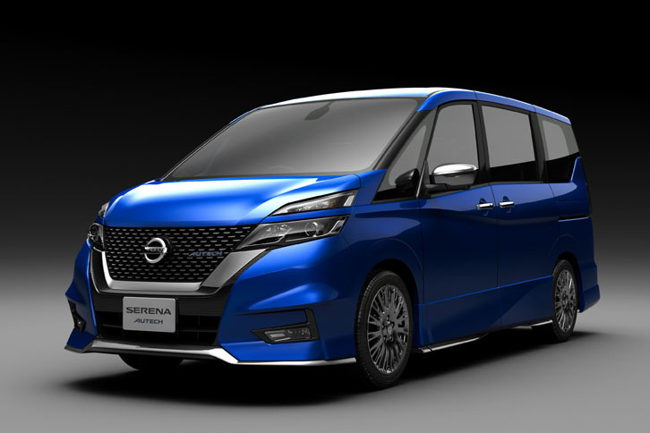 日産自動車は2017年11月24日に、新たなスポーツサブブランド「AUTECH（オーテック）」を展開すると発表した。写真はその第1弾として投入される予定の「セレナAUTECH」。