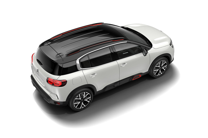 2019年5月28日に販売が開始されたシトロエンの新型車「C5エアクロスSUV」。ボディーサイズは全長×全幅×全長＝4500×1850×1710mmで、ホイールベースは2730mm。