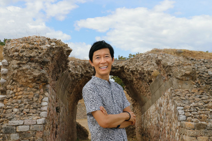 イタリア・トスカーナ州グロッセートの「ロゼッレ考古学エリア」にて。以下2020年8月に撮影。