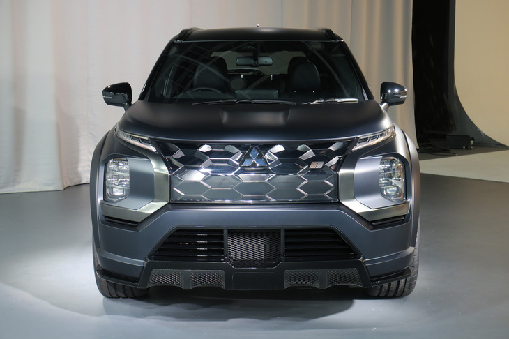 三菱ヴィジョン ラリーアート コンセプト（フロントビュー）