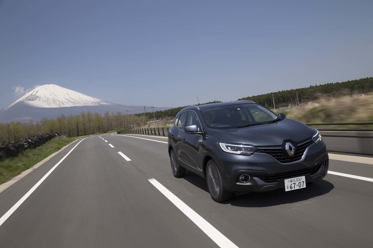 日本では2018年4月に正式デビューを果たした「ルノー・カジャー」。車両本体価格は347万5280円。