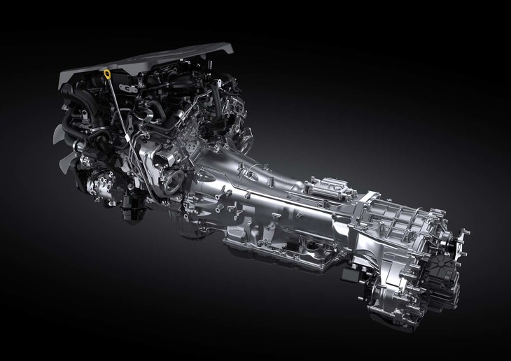 レクサスLX（パワートレイン）