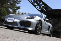 「コンチネンタル・スポーツコンタクト6」を装着した、webCGスタッフ所有の「ポルシェ・ケイマンGT4」。